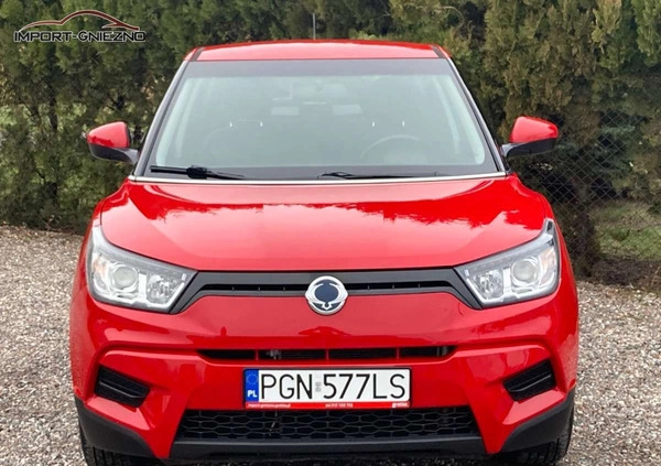 SsangYong Tivoli cena 44900 przebieg: 86000, rok produkcji 2018 z Rajgród małe 277